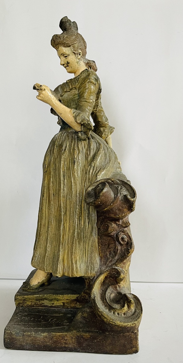 La lecture du billet - VANDERSTATEN -photo-3